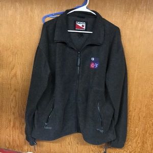 Canada Sportswear grey fleece jacket, ladies M